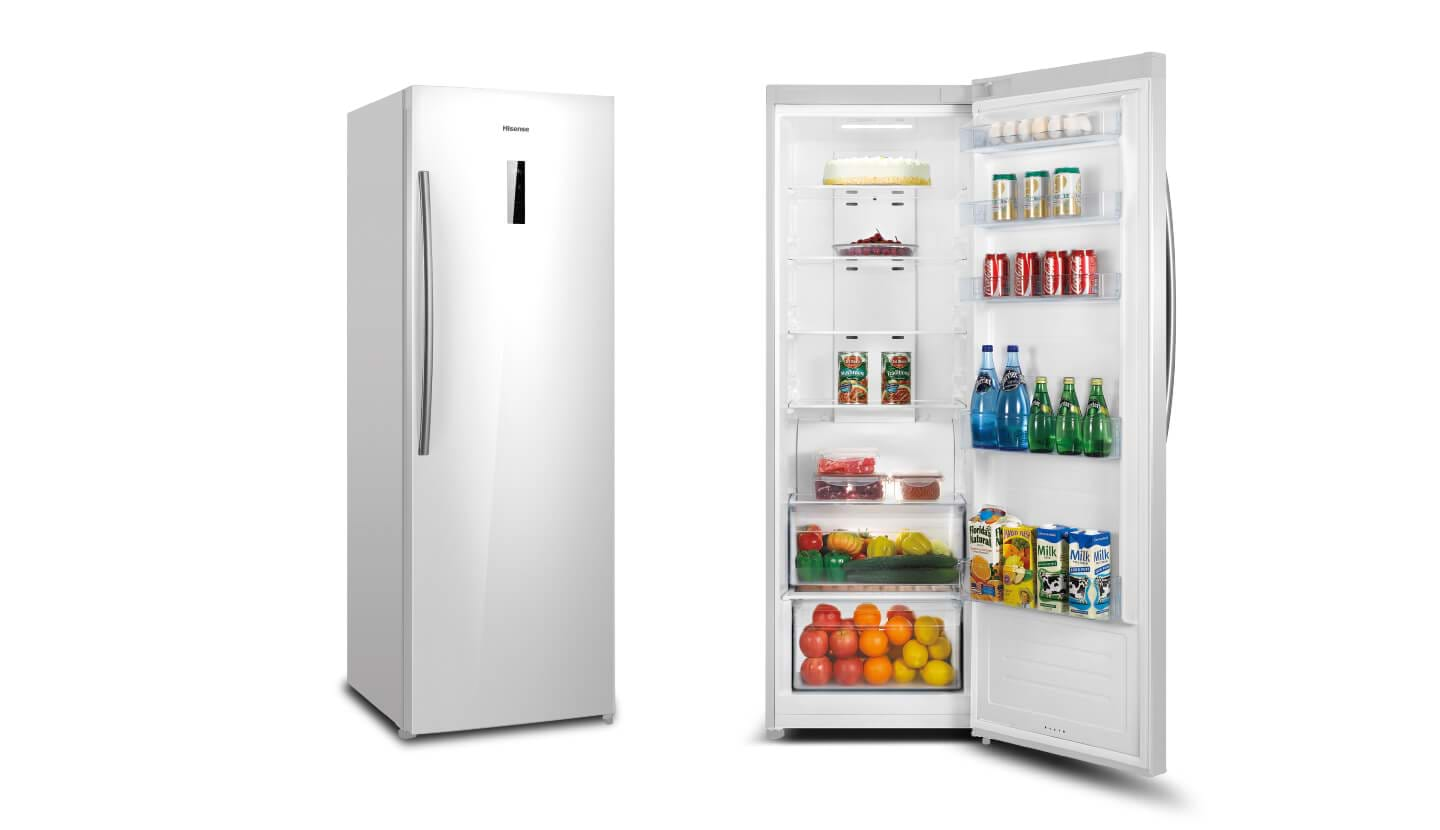 Hisense 355L White Uplight Fridge - HR6AFF355D